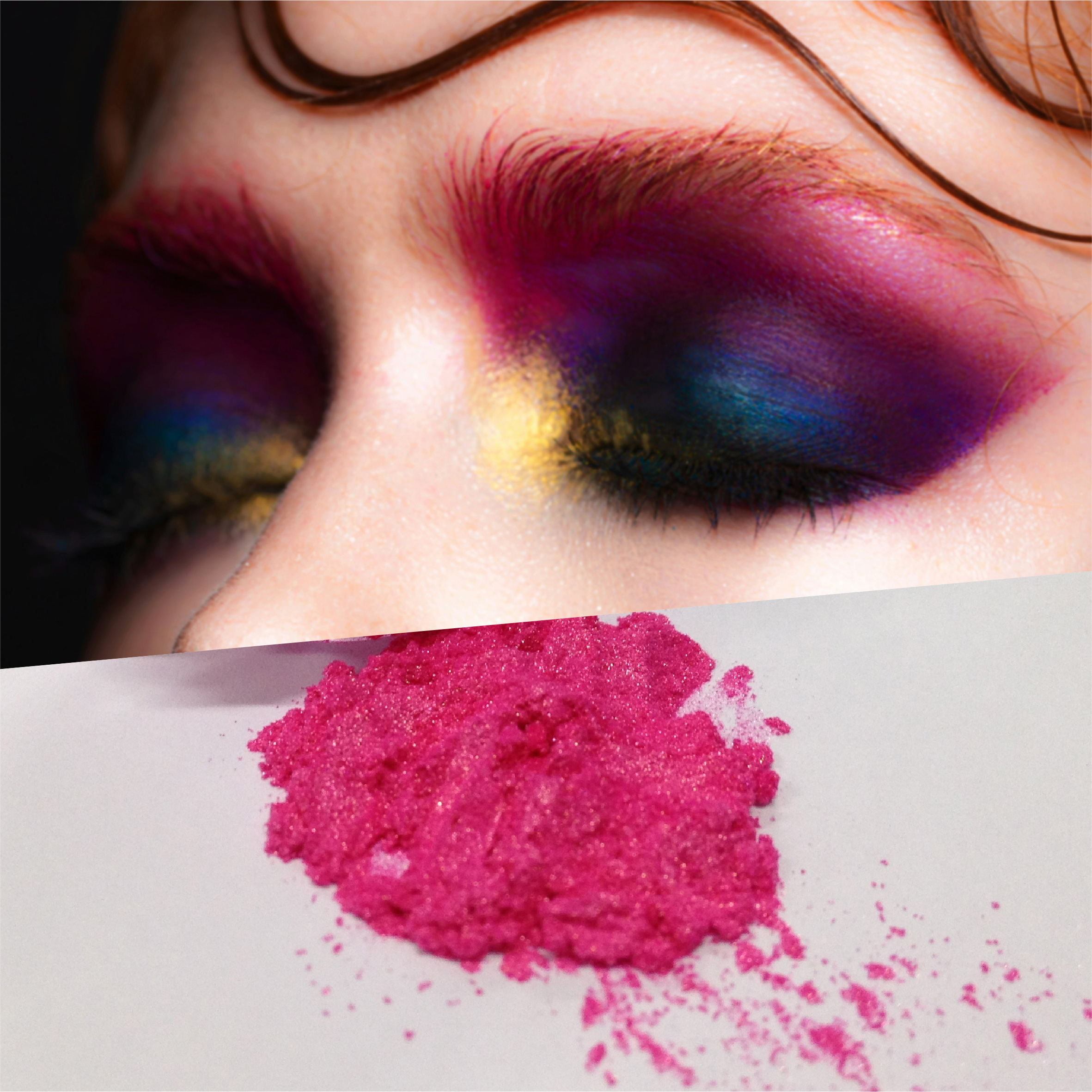 Conventional color iactaret pigmento